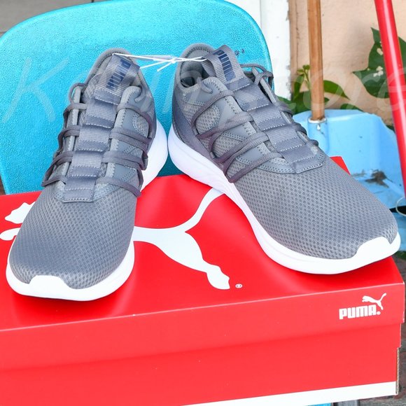 Size 12 black gray Puma Men's Star Vital Sneaker. Price is for  2 pairs - Picture 9 of 14